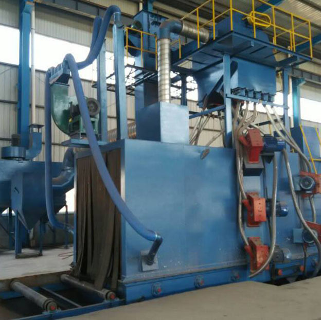 拋丸機(jī)使用過程中橡膠皮子飛砂 拋丸機(jī)使用過程中橡膠皮子飛砂