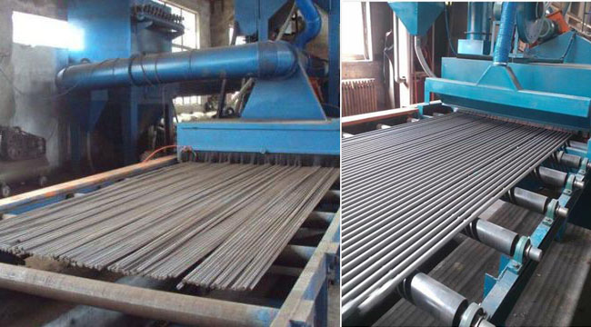 線材拋丸機(jī)，清理機(jī)器圖